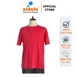 Áo thun cổ tròn nam nữ Nidala chất thun single TC cao cấp