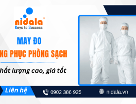 May đo đồng phục phòng sạch chất lượng cao -  Nidala.vn