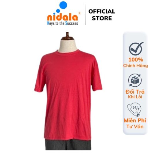 Áo thun nam nữ unisex Nidala nhiều màu sắc lựa chọn đi học, đi chơi