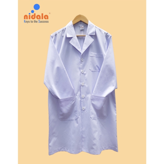 Áo blouse bác sĩ bigsize, size đại Nam Nữ dáng dài Nidala đường may đẹp, sắc xảo